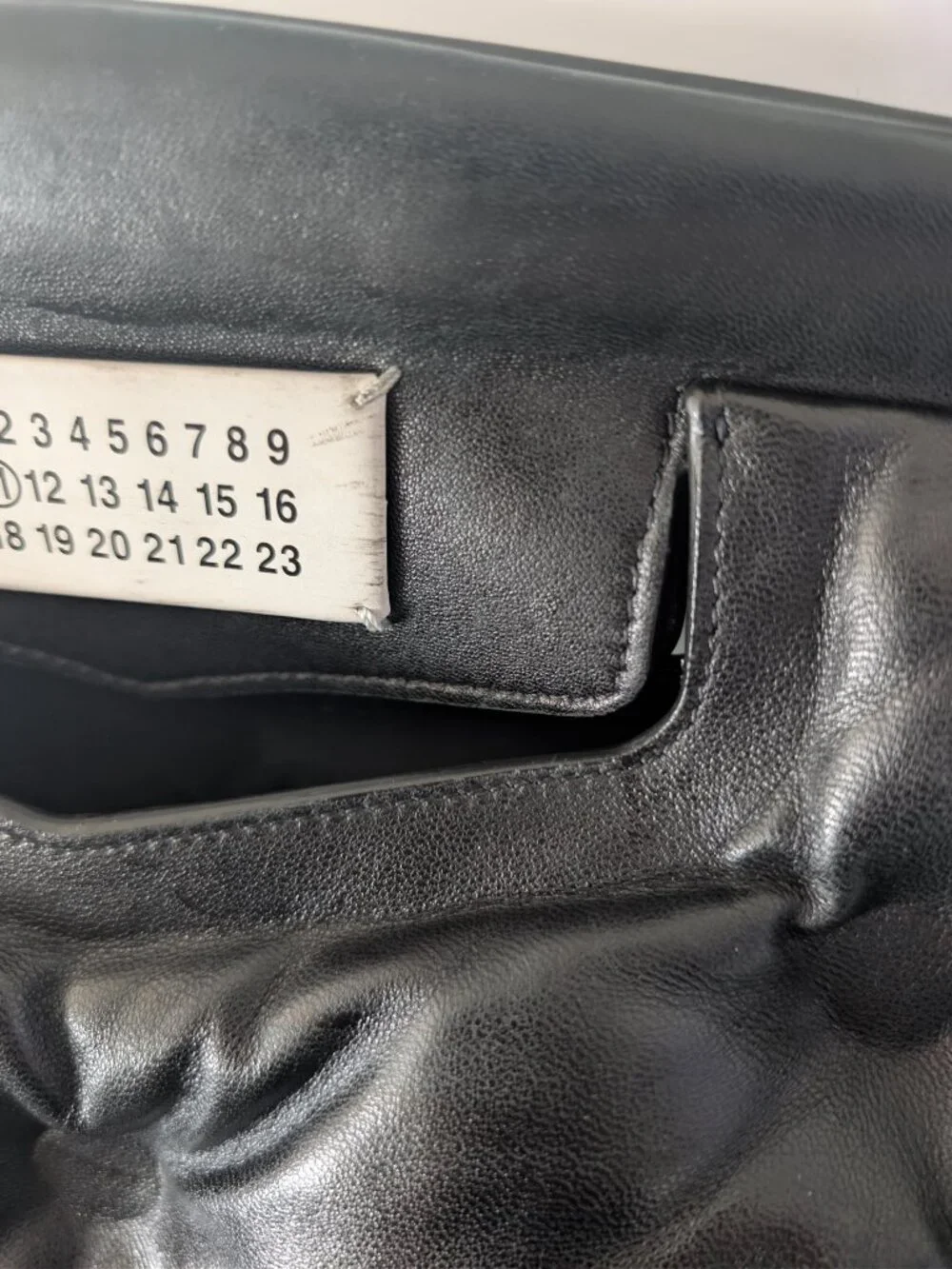 Maison Margiela - Glam Slam Classique Large Quilted Leather Bag, Black - Picture 11 of 11